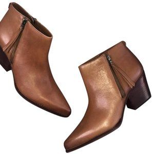 Sam Edelman  Trailblazer Walden Leather Ankle Boots - NEW
